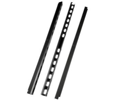 Cable Manager 47U Metal Vertical Left/Right -Black