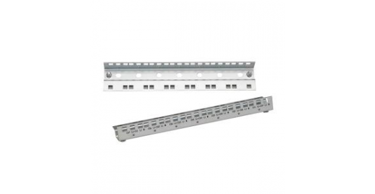 16U 19" Equipment Mount Rails 1/Set R/L For Server Cabinets. 16U 19" Equipment Mount Rails 1/Set R/L For Server Cabinets.