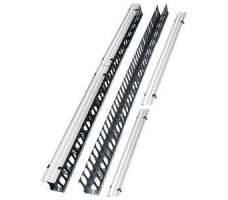 Cable Manager 47U Aluminium Metal Vertical Left/Right.