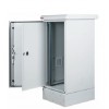 Outdoor Steel CBT IP65 FS 19"12U W600mm D650mm+200mm Plinth.