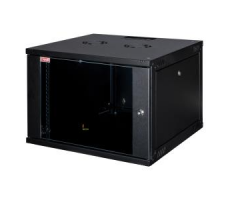 EURO 7U 19" Wall Cabinet W=540mm D=450mm – Black.