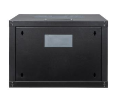 NETBOX 7U 19" Wall Cabinet W600mm D450mm Curved GD. NETBOX 7U 19" Wall Cabinet W600mm D450mm Curved GD.