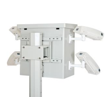 MOBESE Cabinet Mounted W650 H715 D450 - Light Grey. MOBESE Cabinet Mounted W650 H715 D450 - Light Grey.