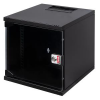 NETBOX 6U 10" Wall Cabinet W312mm D300mm W/F Door Fram Glas.
