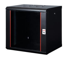 PROLINE 12U 19" Wall Cabinet W=600mm D=600mm -Black.
