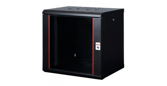 PROLINE 12U 19" Wall Cabinet W=600mm D=600mm -Black. PROLINE 12U 19" Wall Cabinet W=600mm D=600mm -Black.