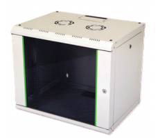 PROLINE 12U 19" Wall Cabinet W=600mm D=450mm – Black.