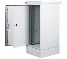 22U 19’’ IP65 Outdoor Cabinet W600mm D650mm