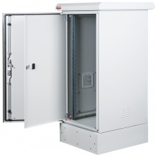 22U 19’’ IP65 Outdoor Cabinet W600mm D800mm