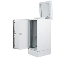 9U 19’’ IP65 Outdoor Cabinet W600mm D650mm