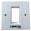 Face Plate Single 86x86 - White