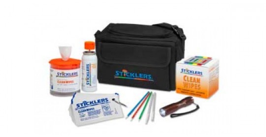 STICKLERS™ MILITARY-READY FIBER OPTIC CLEANING KIT