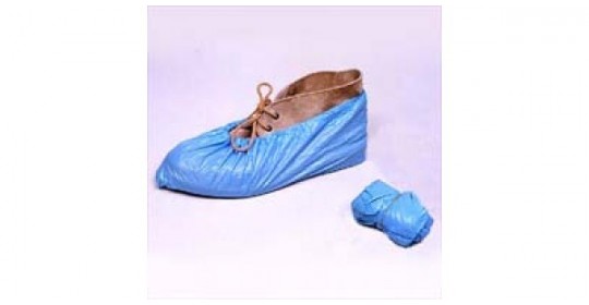 Shoe Cover PVC Blue (Pack Of 100)