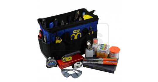 Fibre Splicer's Kit No.2 in Mills Wide Mouth Toolbag