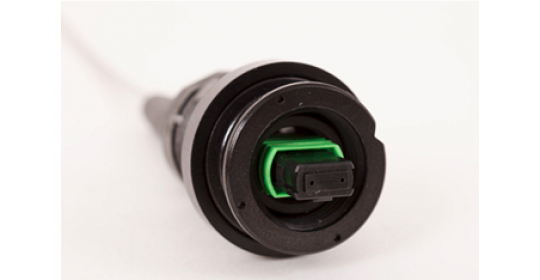 HE-MPO series - MPO ruggedized connector.