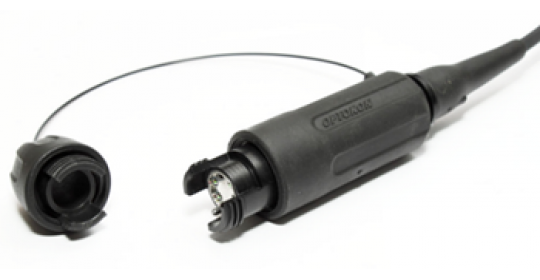 HxMA Series Fiber Optic Connectors.