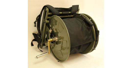 RBD-500-AF Backpack cable drum.