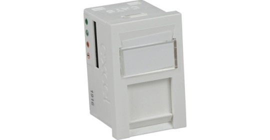 Module 6C RJ45 CAT6 Zeta W/Logo