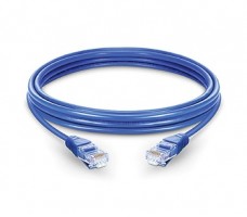Patch Cord Booted CAT6 2m LSOH - Blue- Pressac Patch Cord Booted CAT6 2m LSOH - Blue- Pressac