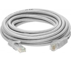 Patch Cord Booted CAT6 3m - Grey- Presasac Patch Cord Booted CAT6 3m - Grey- Presasac