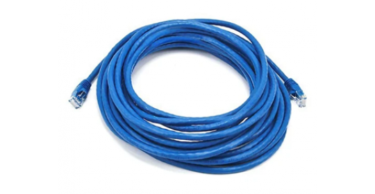 Patch Cord Booted CAT6 5m - Blue- Pressac