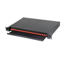 FO Patch Panel 1U 24P FC/UPC Spx Loaded W/24 Adpt + Pigtail.