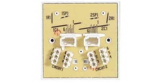 Line Jack 4/3A Double Secondary IDC - LJ4/3A.