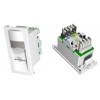 Module Euro RJ45 CAT6 Zeta Comp. Compliant.