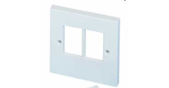 Face Plate 6C Double