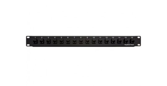 Patch Panel CAT5E 1U 16port With Wire Manager