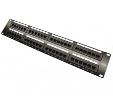 Patch Panel CAT5E 2U 48port With Wire Manager