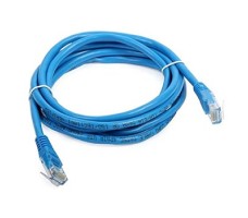 Patch Cord Booted CAT5E 3m – Blue