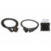 13A UK To C13 Power Cord 1m For Computers And IT Equipment.