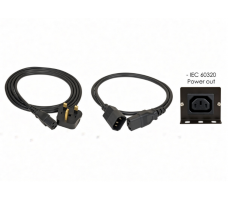 2m IEC C13 To C14 Power Cable 10A For Servers And PCs. 2m IEC C13 To C14 Power Cable 10A For Servers And PCs.