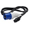 3m IEC C19 To IEC 60309 16A Power Cable For Server Racks.