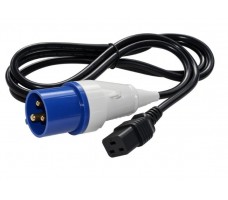 3m IEC C19 To IEC 60309 16A Power Cable For Server Racks. 3m IEC C19 To IEC 60309 16A Power Cable For Server Racks.