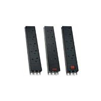 PDU 10Way Left Angled Vertical Unswitched