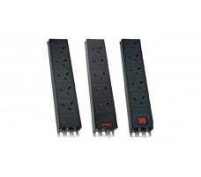 PDU 4Way Left Angled Vertical Unswitched