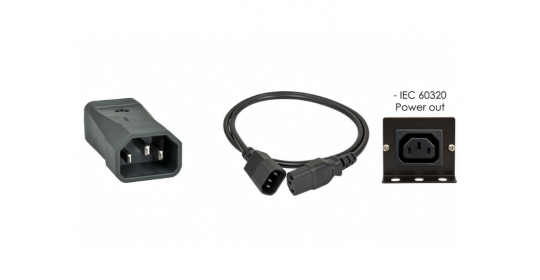 IEC C14 To C15 Power Cord 3m For Data Center Equipment. IEC C14 To C15 Power Cord 3m For Data Center Equipment.