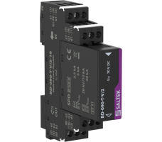 Lightning current arrester for two 2-core signalling lines, max. 70 V.