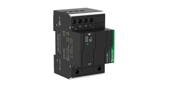 Surge protection with RFI filter, 16 A