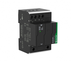 Surge protection with RFI filter, 6 A.