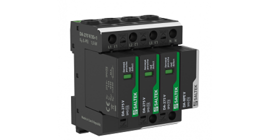 Three-phase surge protection, TN and TT, 63 A