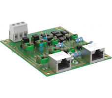 Surge protection for Ethernet 1 Gbit/s (Cat. 6) or 10 Gbit/s (Cat. 6A), 2 kA (10/350 µs).