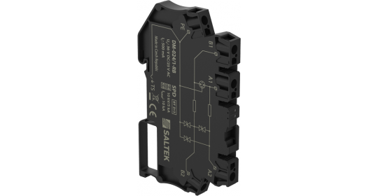 Surge protection for 2-core signalling networks, screwless terminal block, 24 V DC, max. 0.5 A.