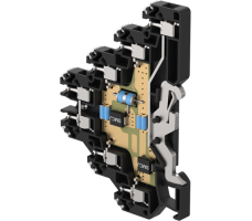 Surge protection for two 1-core signalling networks, terminal block with screw terminals, 60 V DC, max. 0.5 A