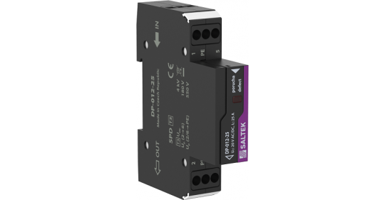 Surge protection for ELV of AC/DC power supply networks, up to 12 V DC