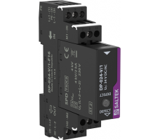 Surge protection for small-voltage AC/DC power supply networks, up to 24 V DC, pluggable module