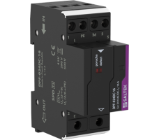 Surge protection for small-voltage AC/DC power supply networks with RFi filter, up to 24 V AC or DC