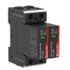 Two-pole lightning current and surge arrester, 48 - 60 V AC